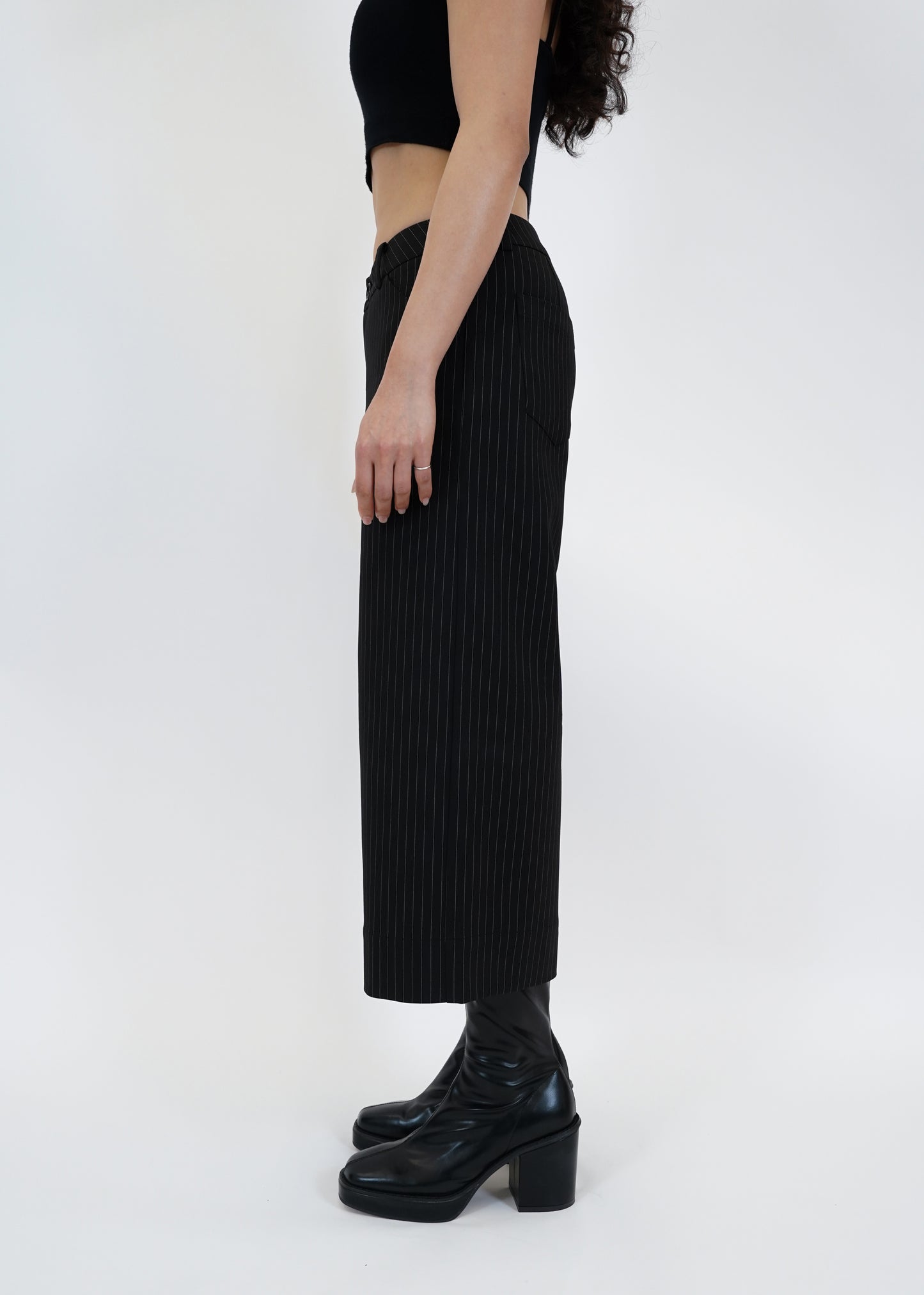 BONDED STRIPE CULOTTES