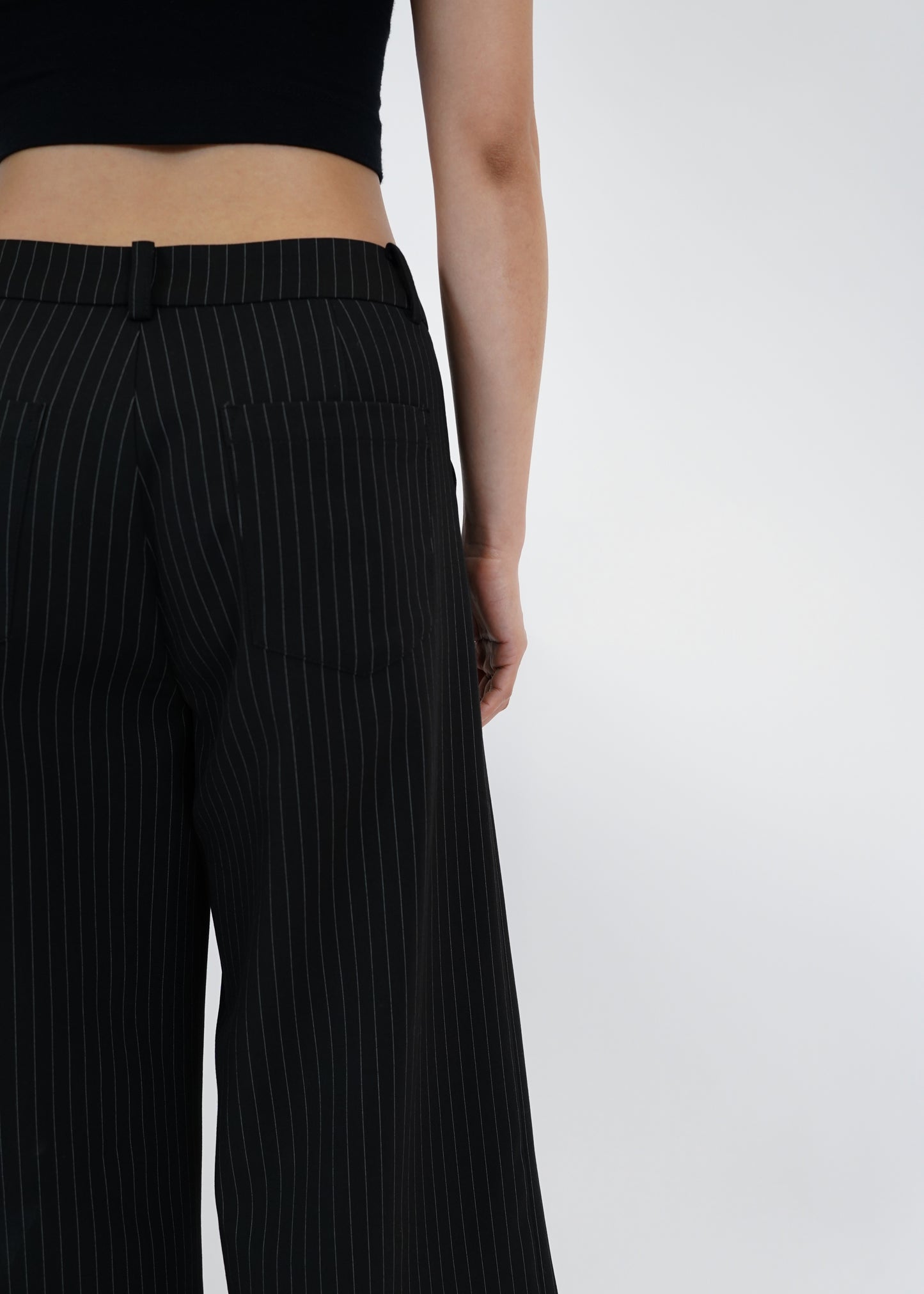 BONDED STRIPE CULOTTES